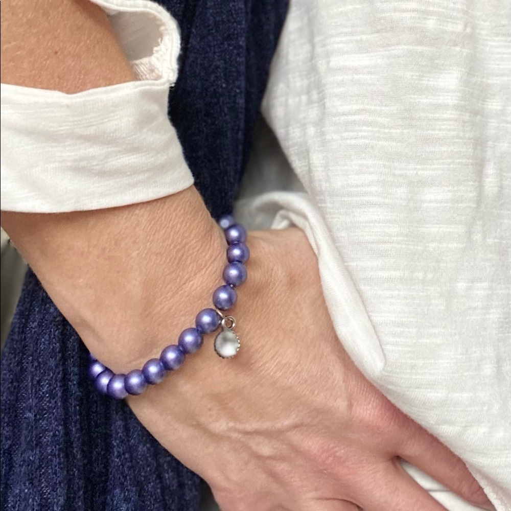 No Shrinking Violet Bracelet